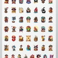 thumbnail image 4 of 35pcs-50pcs Cartoon Pirate Stickers Skull Stickers Funny Stickers Animal Stickers for Notebook Suitcase Guitar, 4 of 9