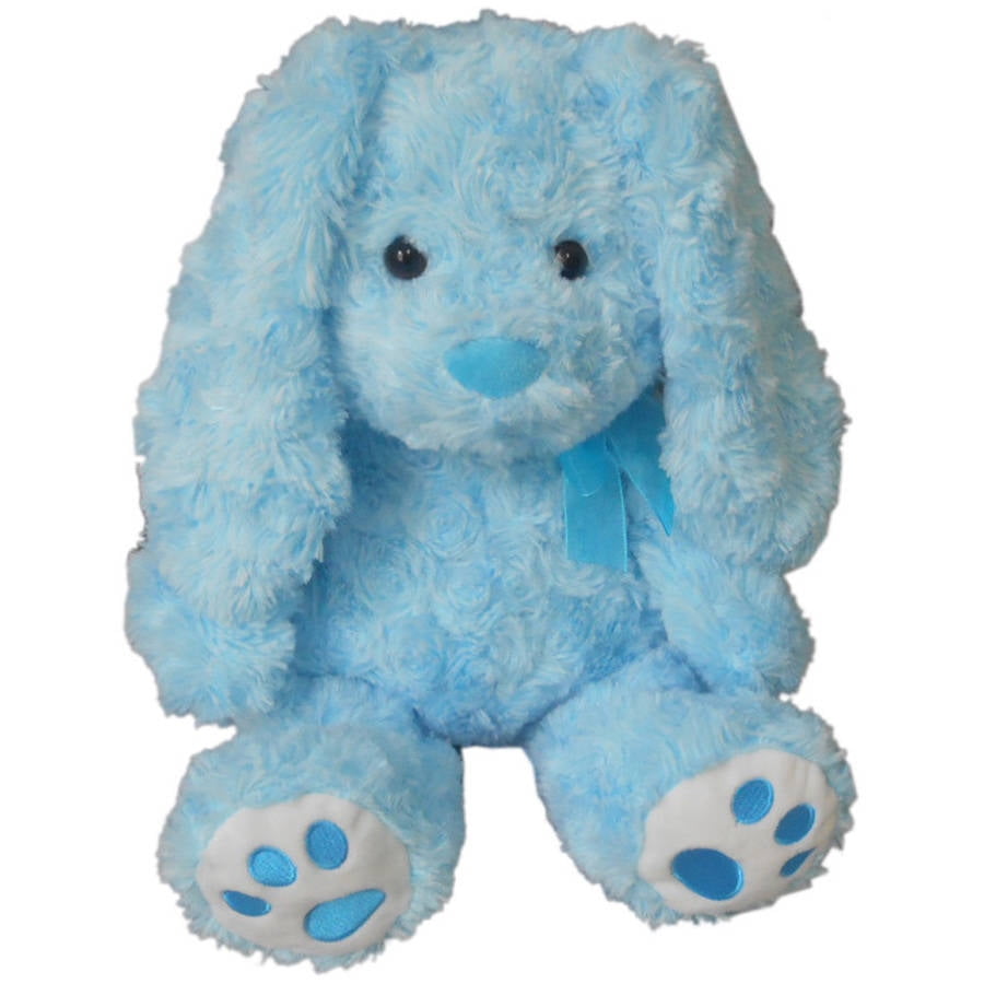 Medium Swirl Bunny Plush, Blue - Walmart.com - Walmart.com