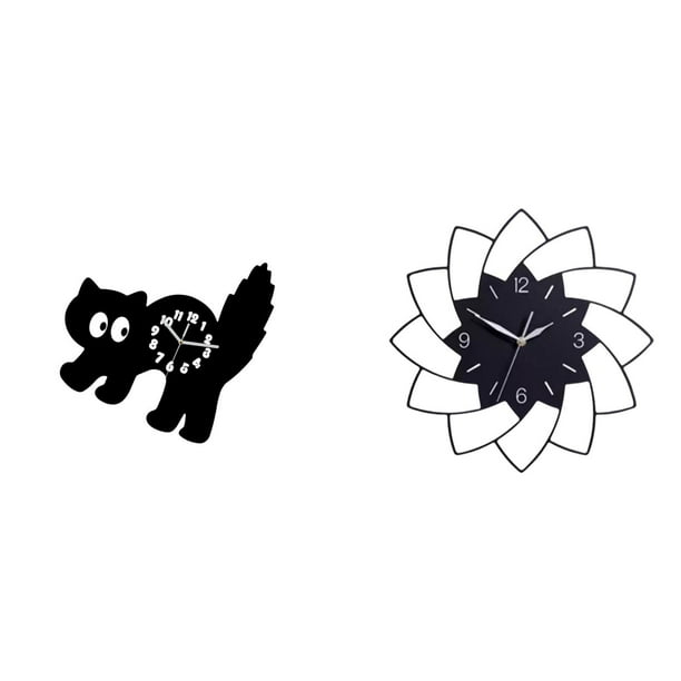 Reloj de pared,Reloj de pared decorativo para baño o dormitorio,Reloj de pared grande,Reloj de pared acrílico silencioso,sin tictac,Reloj de pared grande para oficina,silencioso,fácil de