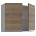 thumbnail image 4 of Alacena 2 Puertas 2 Compartimentos Madesa 80 Cm Marron G258009BGL, 4 of 8