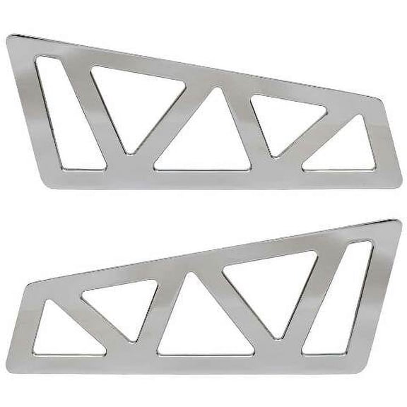 Ranger Boat Side Accent Panels | Mirrored Stainless Steel (Set of 2)
