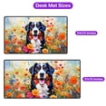 thumbnail image 5 of Welcome Spring Summer Bernese Mountain Dog Portrait Flower Blue Sky Desk Mat Full Keyboard Mouse Pad Berner Lover Gifts Large Mousepad - 12001, 5 of 5