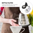 thumbnail image 6 of 2pcs whistle tea kettle whistle replacement stainless steel teapot spout tip water boiling kettle nozzle warning accessory for hotel restaurant death whistle kitchen with lanyard, 6 of 6
