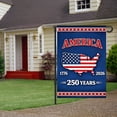 thumbnail image 3 of 250 Anniversary USA Flag, 3 Ply Durable Double Sided 250th USA Garden Flag- Fade Resistant Outdoor Decor for Garden & Porch, 12 x18 In Outdoor Banner Decorations, 3 of 5