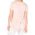 thumbnail image 2 of Ideology Womens Tie Dyed Vacation Mode Split Back T-Shirt, 2 of 2