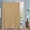 Beige, variant on Steel Blue Shower Curtain Set with Hooks, Gray Blue Color Solid Background Rustic Farmhouse Water Repellent Sturdy Shower Curtains for Bathroom Decoration, Machine Washable 36x72 Inch