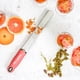 thumbnail image 5 of Rallador de Alimentos Microplane Classic Zester Rosa de Acero Inoxidable, 5 of 9