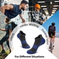 thumbnail image 2 of KOITHOT 12 Pair Men Ankle Socks Cushioned Breathable Low Cut Athletic Socks for Men Size 10-13, 2 of 7