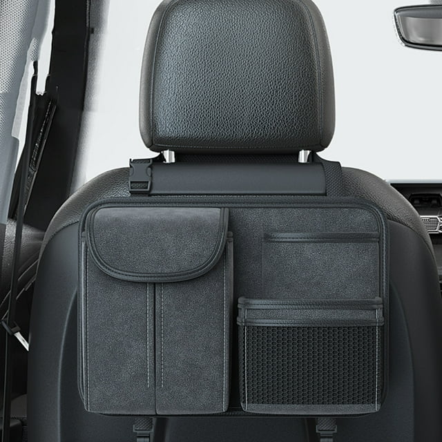 Meitianfacai Sac de Rangement pour Dossier de Siège Auto Sac Suspendu pour Dossier de Siège Auto Boîte de Rangement Multifonction Sac Intégré pour Voiture Fournitures Décoratives