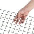 thumbnail image 5 of Hardware Cloth Metal Mesh Wire 48in x 50ft Grid 16 Gauge Chicken Fencing Vinyl Coated Fencer for Garden, Backyard, Black, 5 of 6