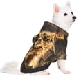 thumbnail image 2 of Salouo Western Cowboy Golden Retriever Pattern Small Dog Hoodie Sweatshirts Dog Clothes Coat Clothing Puppy Sweater Outfit Pullover Pet Winter Coat Sweater Outfit-X-Small, 2 of 7