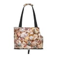 thumbnail image 2 of Xecao Colorful Seashells for Cat Carrier Small Dog Handbag: The Ideal Travel Companion for Your Pet, 2 of 8