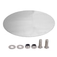 thumbnail image 2 of Motorcycle Oval Number Plate Aluminum DIY Design Long Lasting Easy Installation for Personalization, 2 of 7