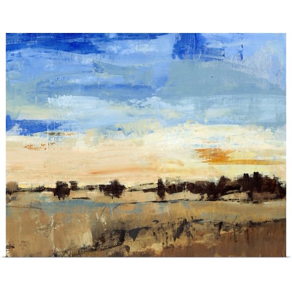 Great BIG Canvas | Rolled Tim O'Toole Poster Print entitled Open Range II