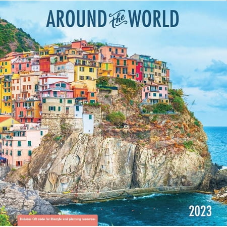 2023-12 Month Calendar- Around the World 12x12 Hanging Wall Calendar by DaySpring
