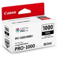 thumbnail image 2 of TINTA Canon PFI-1000 MBK LUCIA PRO MATTE BLACK INK TANK (80ML), 2 of 3