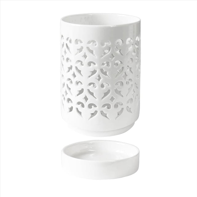 Macetas para OrquíDeas con Agujeros, Maceta de CeráMica para OrquíDeas de 4 Pulgadas para Trasplante, Maceta para Flores en Interiores y Exteriores, Color Transpirable