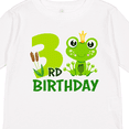 thumbnail image 4 of Inktastic 3rd Birthday Prince Frog Boys Long Sleeve Toddler T-Shirt, 4 of 5