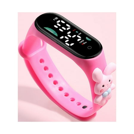 Clearance Now! HIMIWAY Sweatshirt Dress Electronic Watches with Step Tracker for Children Secure and Reliable Smartwatch with Sos Function for Emergencies LED Electronic Waterproof Watch