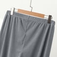 thumbnail image 4 of HBGVBA Pajamas Pants for Men,Mens Soft Sleep Pants,Men's Solid Color Soft Friendly Elastic Waist With Pockets Tapered Leg Sleep Home Pants, 4 of 4