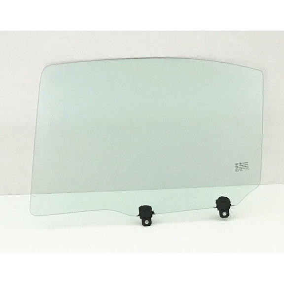 Driver Left Side Rear Door Window Door Glass Compatible with Mitsubishi Lancer 2008-2018 Models