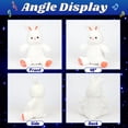 thumbnail image 3 of Peluche musical de conejito de peluche con luz LED, 3 of 4