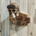 thumbnail image 1 of Zootealy Skeleton Motorcycle Helmet Rack, 1 of 1