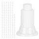 thumbnail image 1 of 100 Unids/set Tablero de Aislamiento de Acuario Pies de Apoyo Pies de Soporte para Divisor de Tanque de Peces 100 Unids Pies Blanco, 1 of 5
