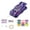 Purple, variant on Zeiwohndc Children Girl Stringing Craft Set Braided Friendship Bracelet Making Materials
