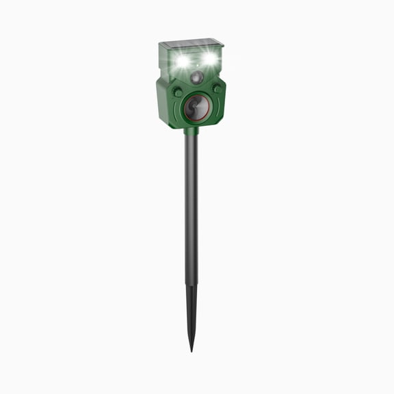 Paddsun Ultrasonic Animal Repeller, Outdoor Solar Powered Deterrent with Motion Sensor Waterproof Device to Repel Cats Dogs Squirrels Raccoons