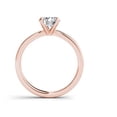 thumbnail image 3 of 1 Carat T.W. Diamond Solitaire 14kt Rose Gold Engagement Ring, 3 of 5