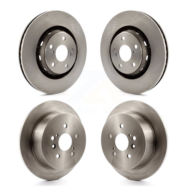 CMX Front Rear Disc Brake Rotors Kit for Car 2009-2016 Toyota Venza K8-101562