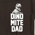 thumbnail image 2 of Instant Message - Dinomite Dad  - Men's Short Sleeve Graphic T-Shirt, 2 of 5