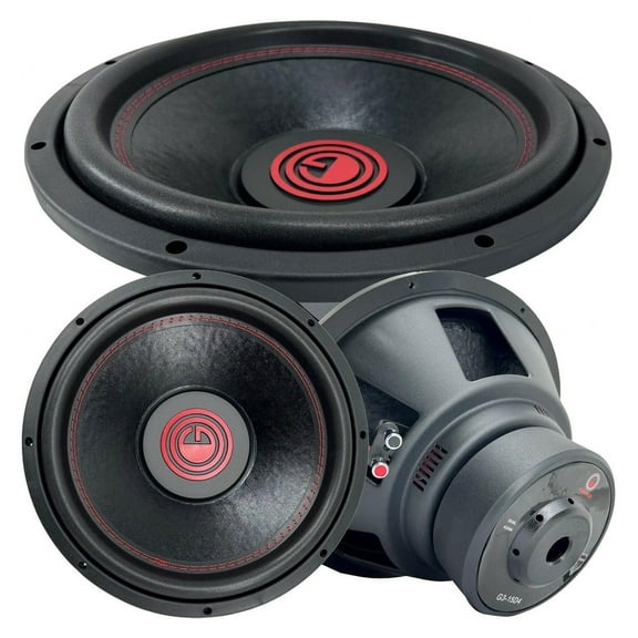 1x 15 Inch 2400 Watt Car Audio Subwoofer w/ 4 Ohm DVC Power 15 in. Sub - Feature Dual Voice Coil, Thick Magnet, Design for Car, ATV, Van, High Performance Car Show