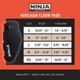 thumbnail image 4 of Ninja MTB Hooligan Elbow Pad - Heavy Duty BMX and Mountain Bike Elbow Pads for Great Protection (XL), 4 of 9