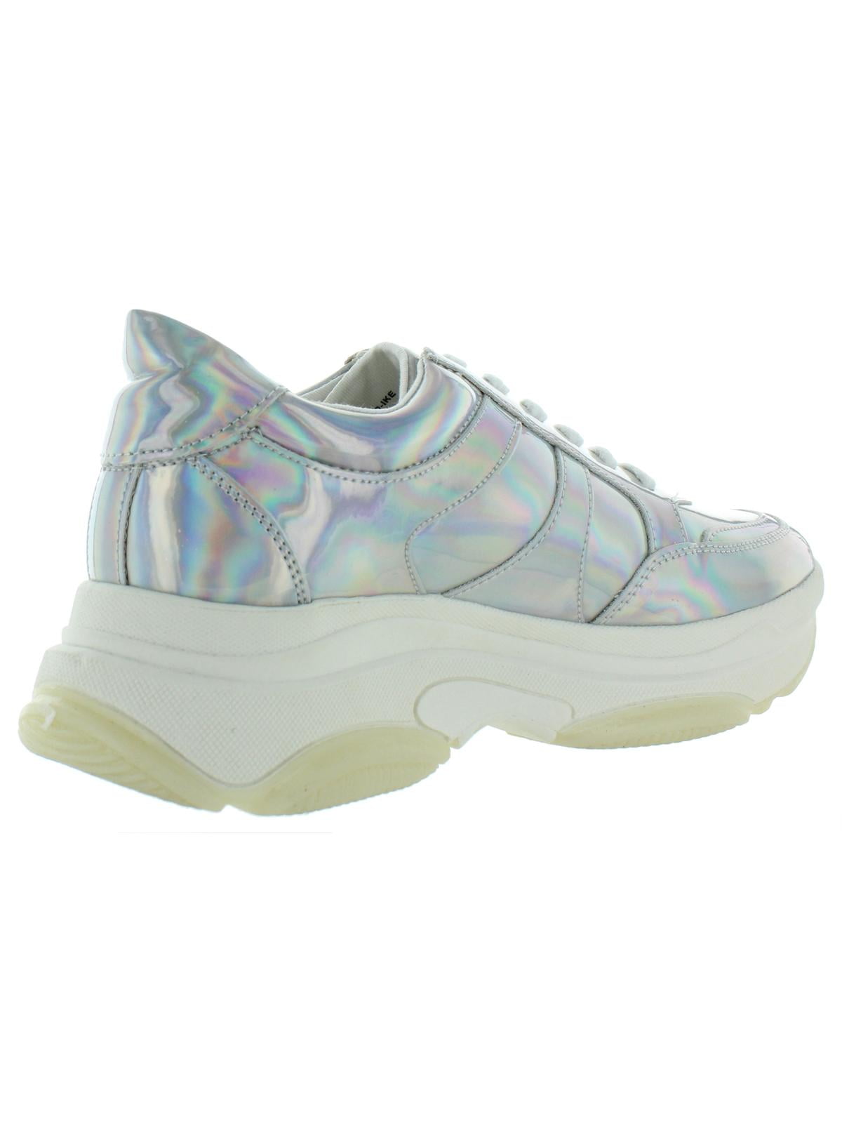 Is That The New Holographic Detail Lace-up Front Chunky Sneakers ??| ROMWE  USA