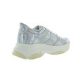thumbnail image 2 of Aqua Womens Ike Chunky Holographic Dad Sneakers Silver 6.5 Medium (B,M), 2 of 2