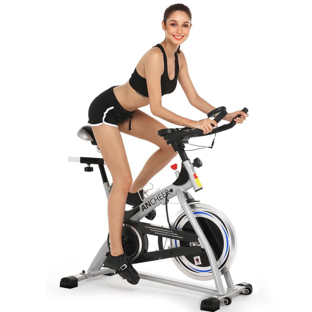 Indoor Cardio Exercise Bike Home Gym Aerobic Fitness Training Flywheel Bicycle 