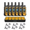 thumbnail image 1 of Walkie Talkies DEWALT DXFRS300, 1 W, resistente, paquete de 6 con cargador, 1 of 9