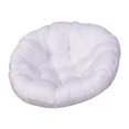 thumbnail image 1 of Cojín para silla hamaca, cojín para columpio, cojín lavable para porche, patio y columpios. Blanco, 1 of 9