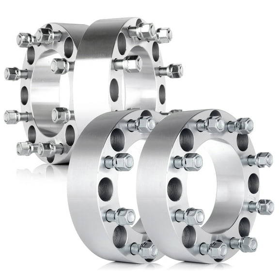 ECCPP 4PCS 2" 8x170 to 8x170 Wheel Spacers Adapters for Ford F250 F350 Super Duty Excursion Truck 14x1.5 Studs