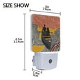 thumbnail image 4 of Yayeee LED Night Light for The Home Plug in With Light Sensors 2 Pack, Striped Boat, 4 of 6