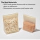thumbnail image 3 of Bolsa de almacenamiento reutilizable W&P Porter Silicone Sandwich 1L Avena, 3 of 7