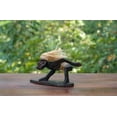 thumbnail image 2 of Handmade Wooden Primitive Tribal Funny Statue Surfing Sculpture Tiki Bar Figurine Hand Carved Surf, 2 of 6