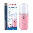 thumbnail image 2 of Jiaeri Portable Garment Steamer for Travel, Handheld Clothes Steamer Mini Steam Iron, Fast Wrinkle Remover for All Fabrics, Quick Heat, USB Rechargeable, Lightweight Steamer for Suitcase, 2 of 8