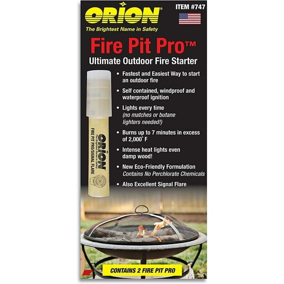 Orion Safety Products 747 Fire Pit Pro (Pack of 2)