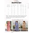 thumbnail image 4 of Dearlove Dresses for Women 2023 V Neck Floral Long Sleeve Bridesmaid Evening Party Maxi Dresses Green S, 4 of 5