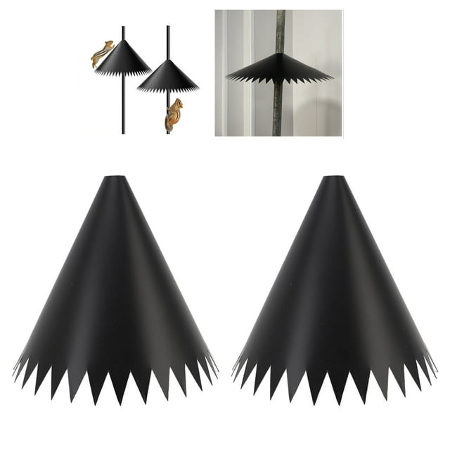 Diseño de Espiga Ardilla Foaffle, Guardia de Ardilla 4 Comederos de Pájaros, Protector de Pájaros Defensores de la Ardilla del Protector de la Ardilla para el Protector Al