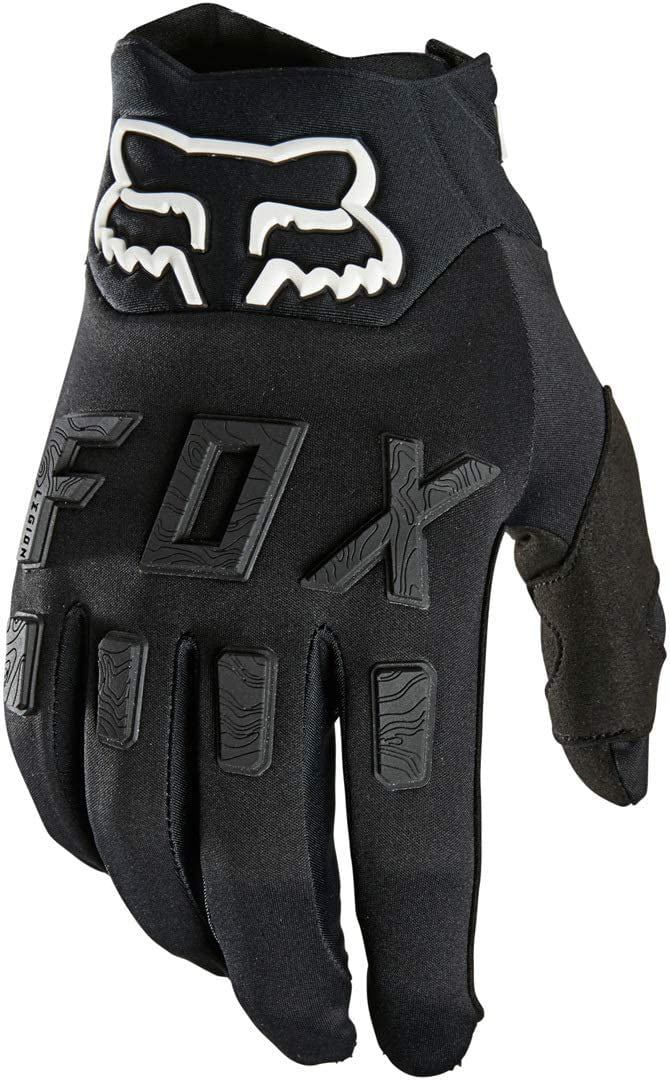 Black/Small Fox Racing Legion Thermo Mens Off-Road Motorcycle Gloves 