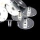 thumbnail image 4 of Base de mecha de vela galvanizada de 19 mm de diámetro, materia prima para hacer velas de bricolaje, soporte de cera, 4 of 6